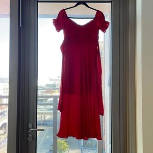 Hello Molly, Sky Child Maxi Dress, Red, Size M, Never Worn, New, Tags still on